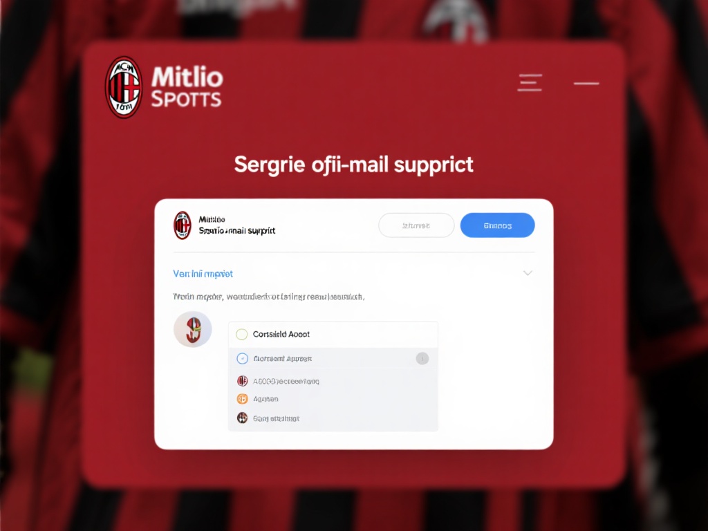 此外，米兰体育还提供了官方邮箱支持。如果您的问题不