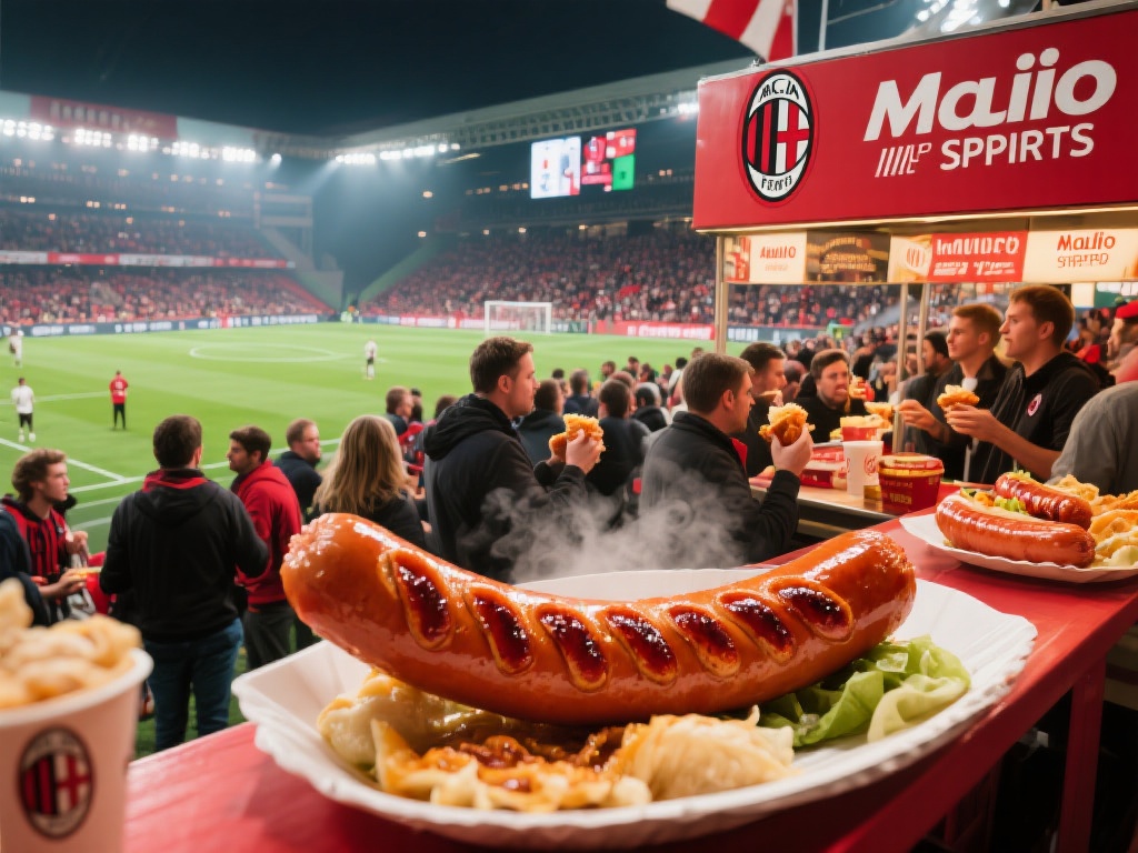 米兰体育烤肠能够成为体育赛事的热门搭配，离不开其精