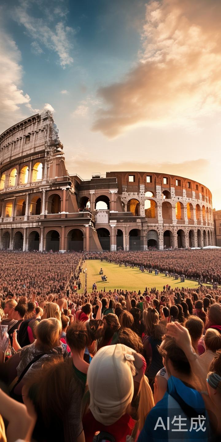 作为古城，罗马不仅以其悠久的历史文化闻名，还在现代