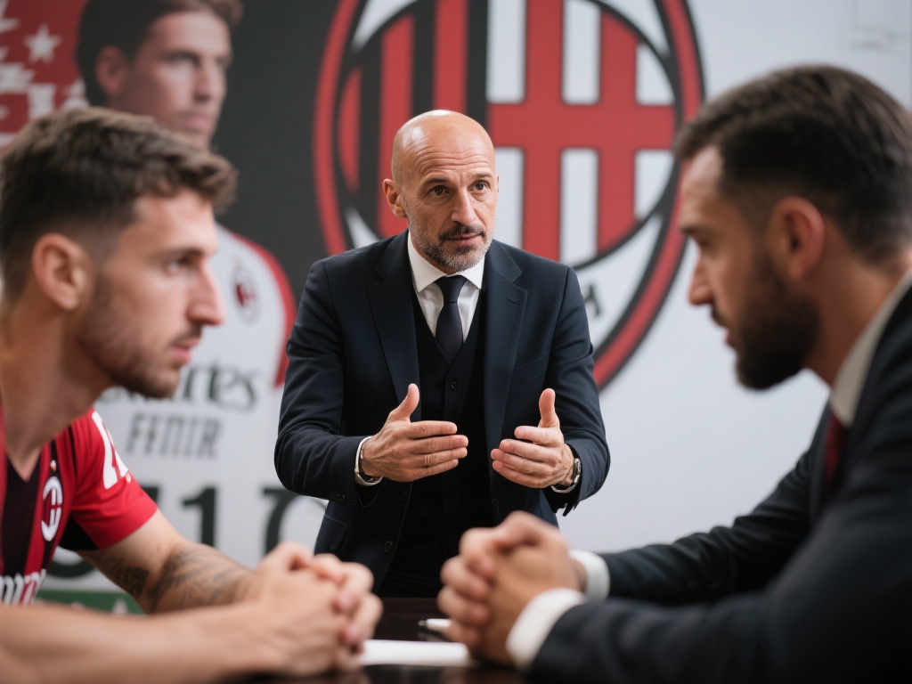 在转会市场中，谈判能力往往决定成败。米兰体育总监强
